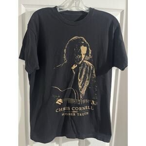 Chris Cornell Shirt Higher Truth Sz L Grunge Soundgarden Audioslave